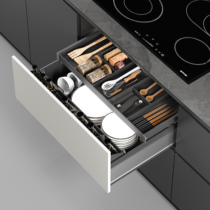 帕克思3.0-倾斜抽碗碟篮