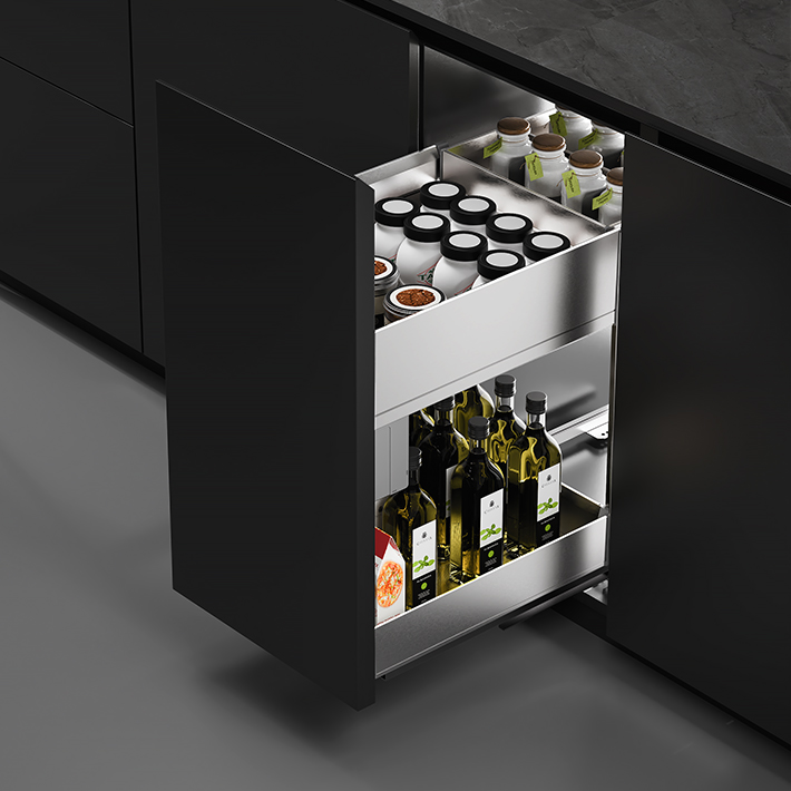 代诺拉-400柜多功能调味篮