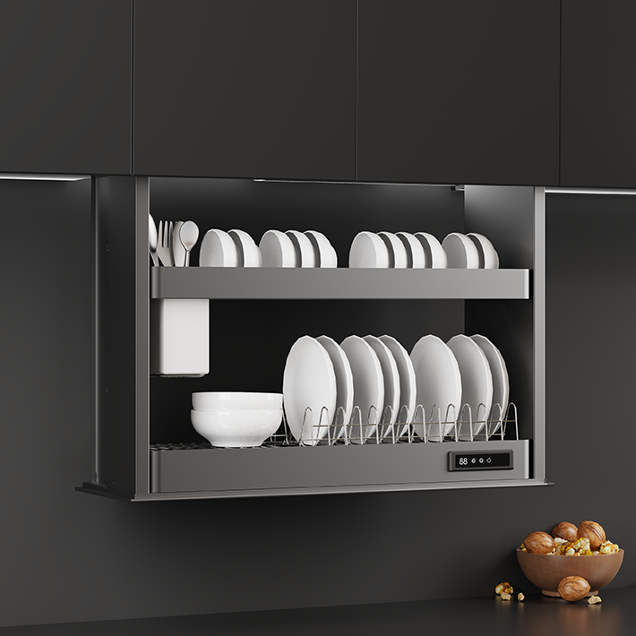 帕克思-智能垂直升降篮-消毒烘干