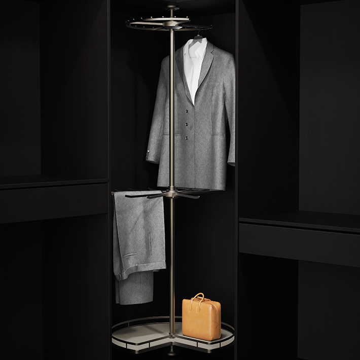 帕克思-高柜转盘挂衣架