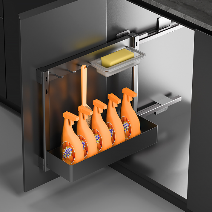 斯拉图-水槽侧拉篮