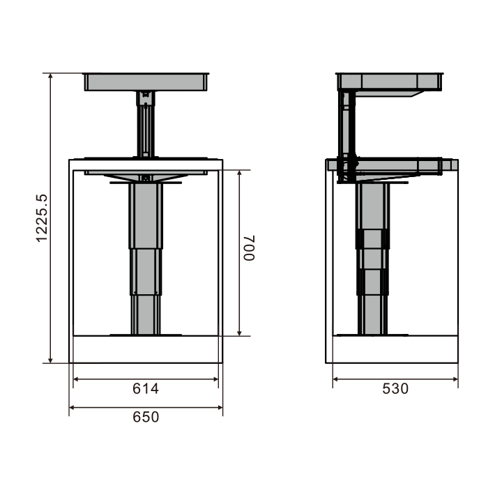 帕克思-智能转角升降篮