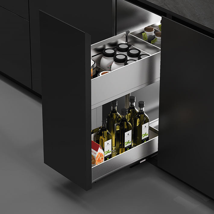 代诺拉-300柜多功能调味篮