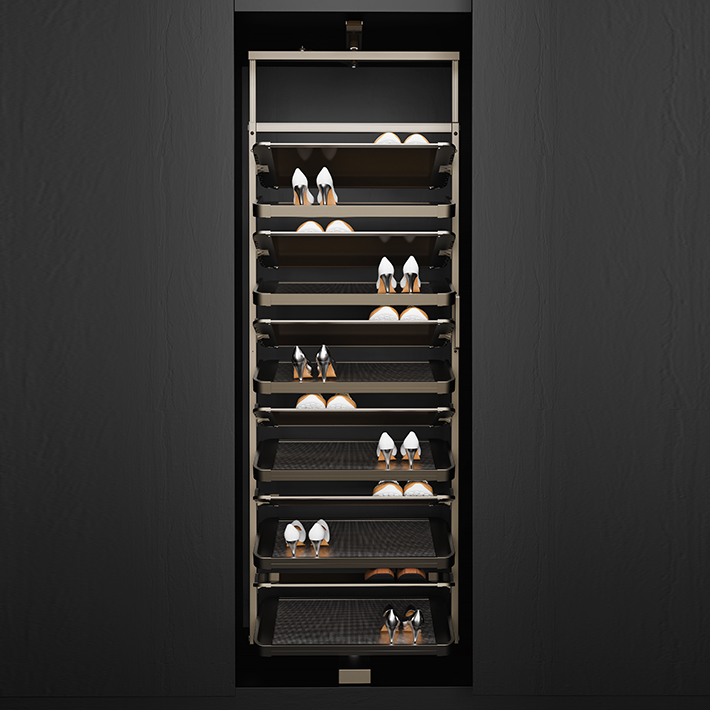 帕克思-360°多层鞋架